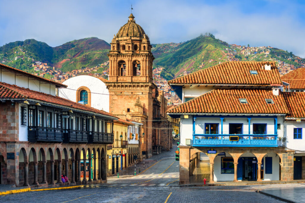 plaza in cusco