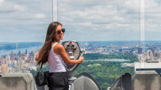 Woman in New York City