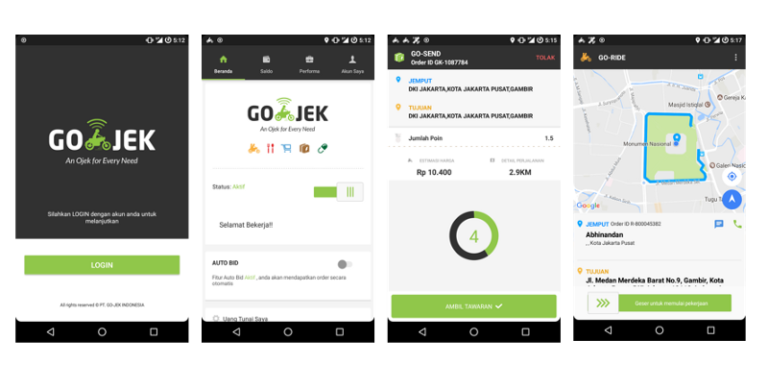 How to use the Go-Jek app in Bali