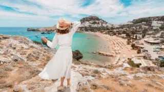 Woman in Greece