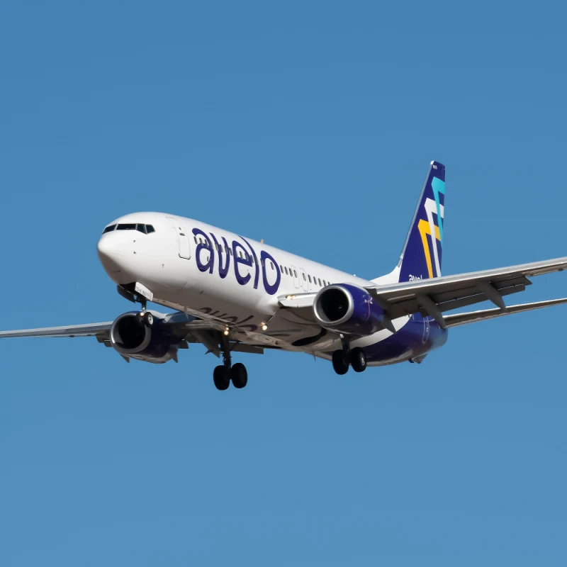 avelo airlines plane flying