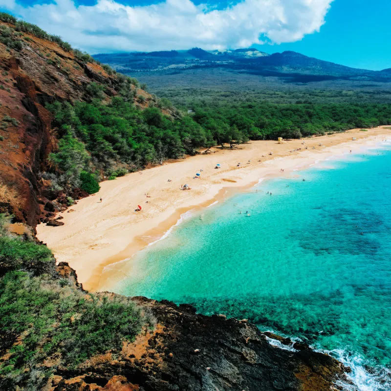 Big Beach In Maui, Hawaii