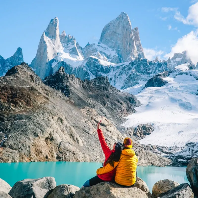 Couple in Patagonia