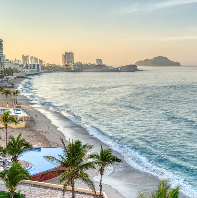Mazatlan beach