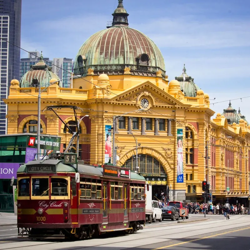 Melbourne city center