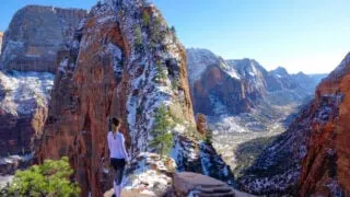 Zion in Winter