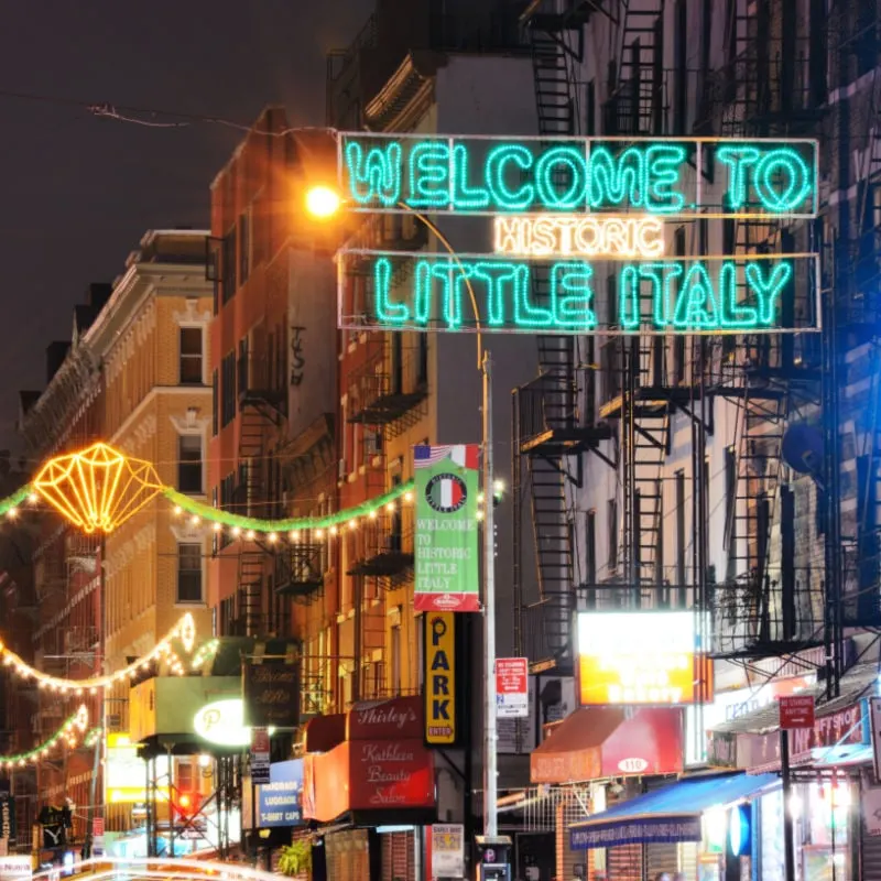 New York, NY. Little Italy