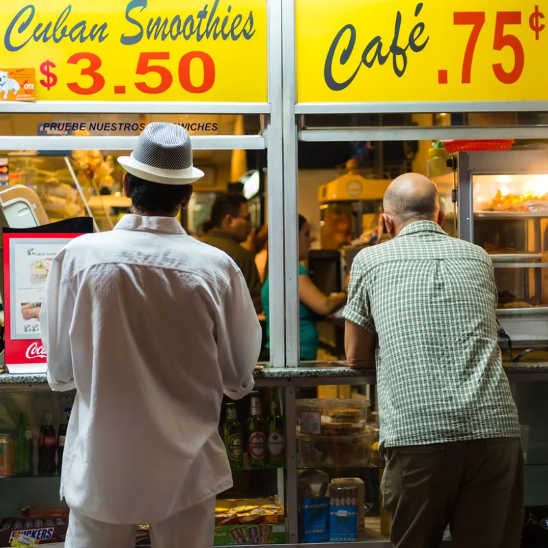 ordering food in little havana miami