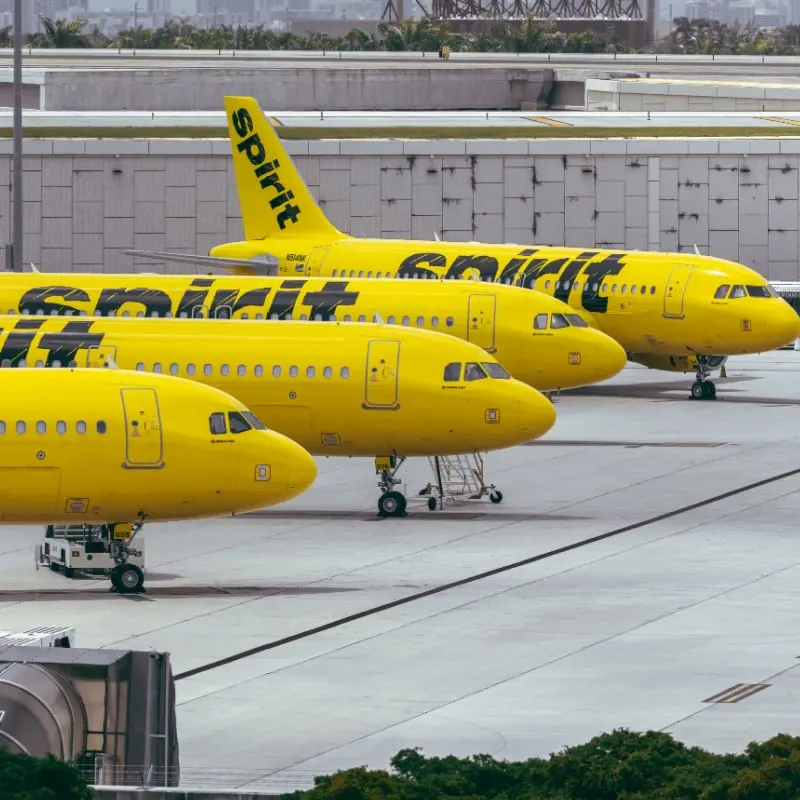 parked spirit planes