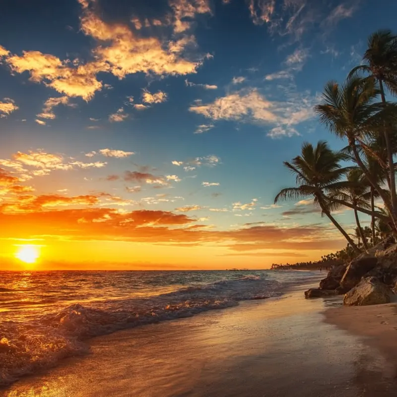 Sunset in Punta Cana, DR