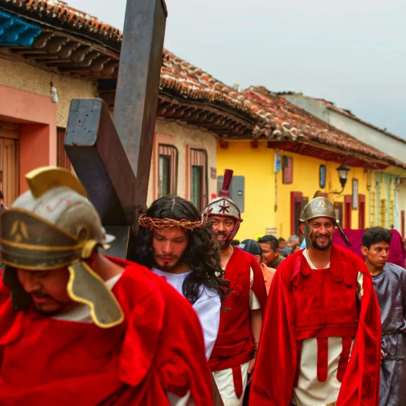 semana santa event in mexico