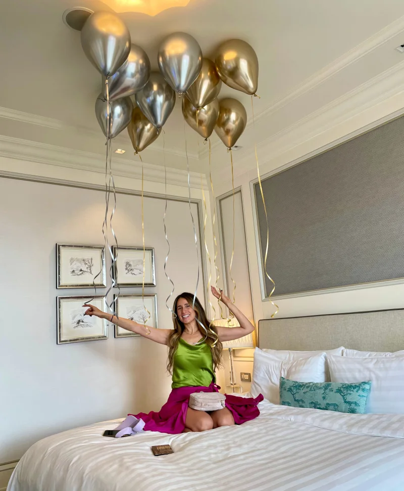 Alyne Tamir at the Shangri-La Istanbul