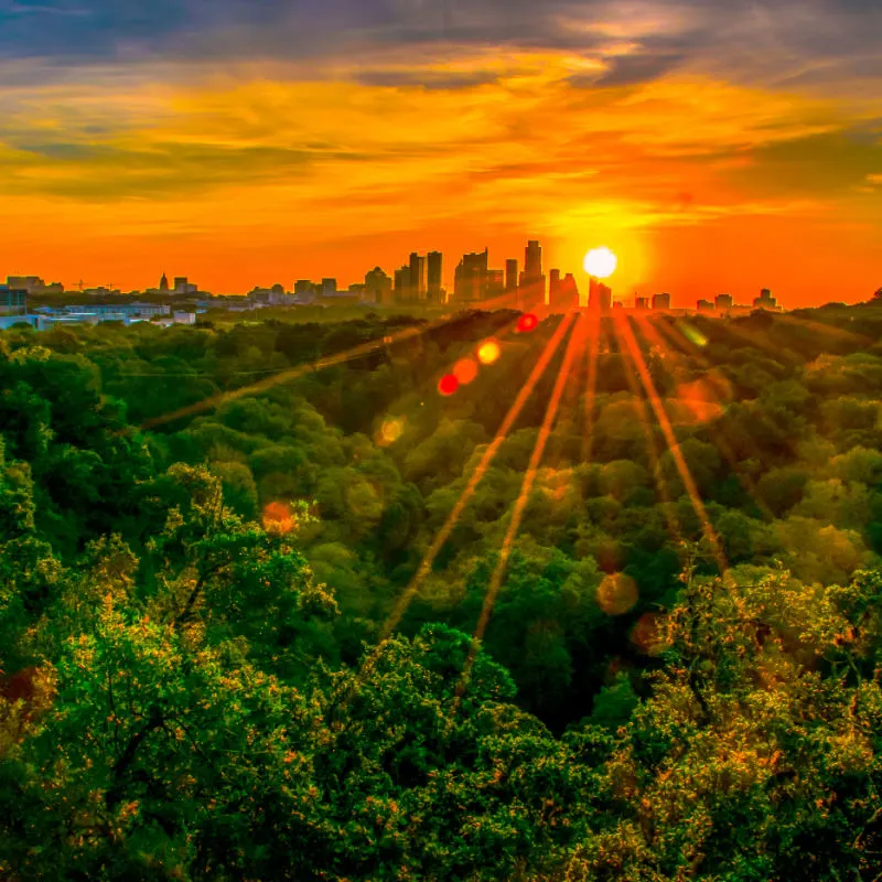 sun in austin tx