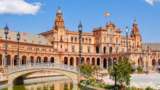 Seville Spain on a sunny day