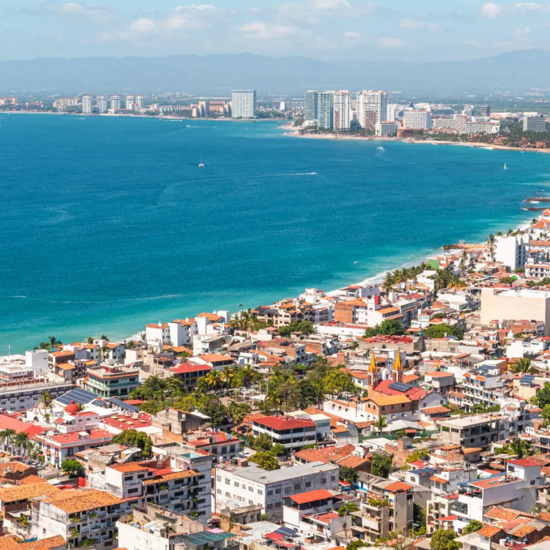 Aerial View Of Puerto Vallarta, Jalisco, Mexico