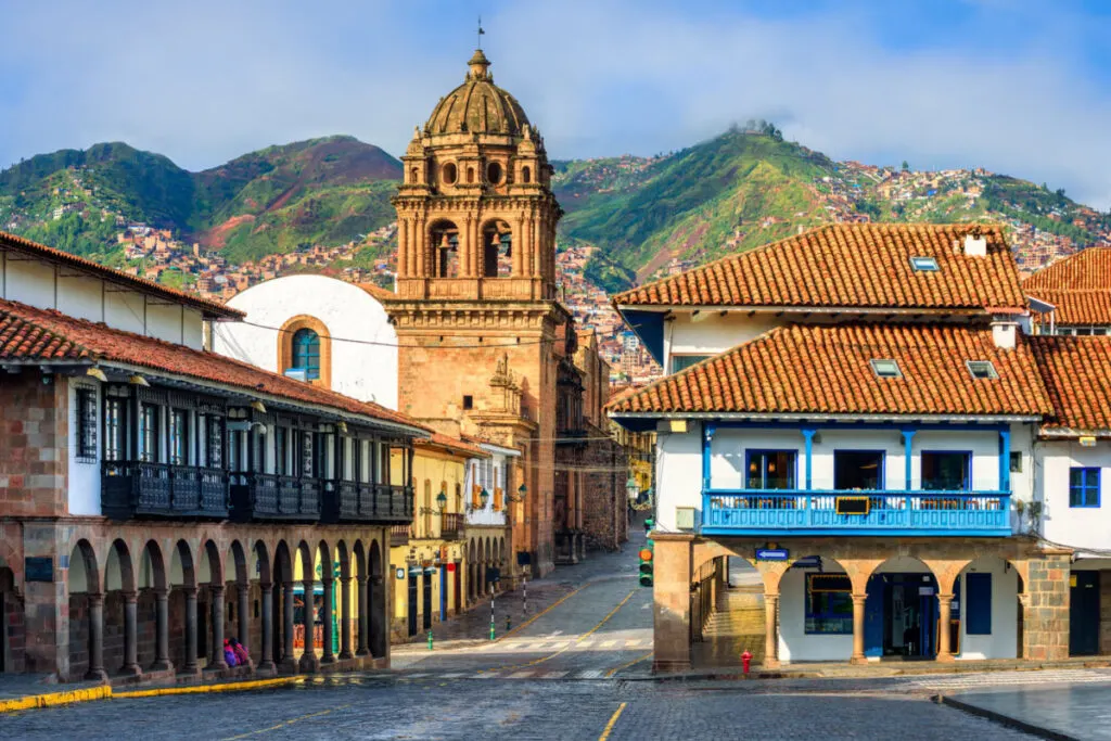 plaza in cusco