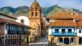 plaza in cusco