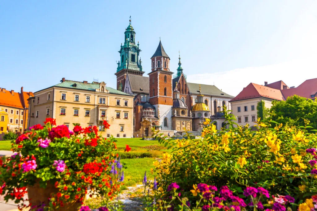 garden in krakow