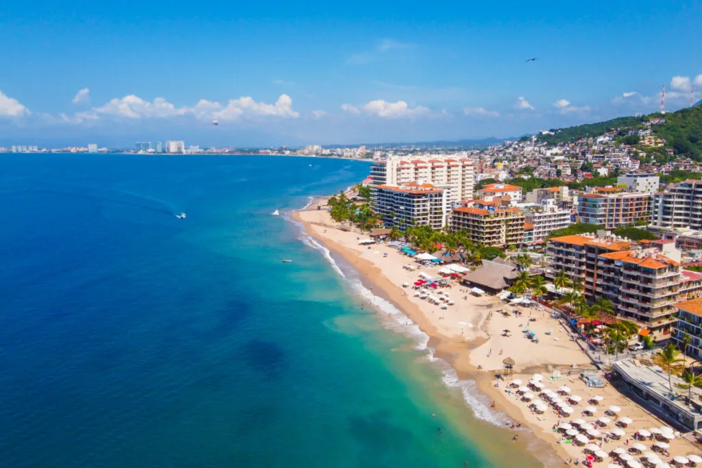 puerto vallarta coastline