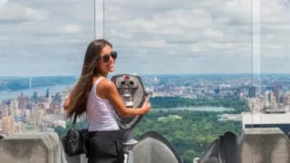 Woman in New York City